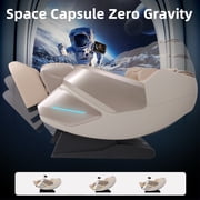 MassaMAX 4D Massage Chair, OTA Update & Electric Extendable Footrest, Zero Gravity, With Touch Screen, Quick Access Buttons