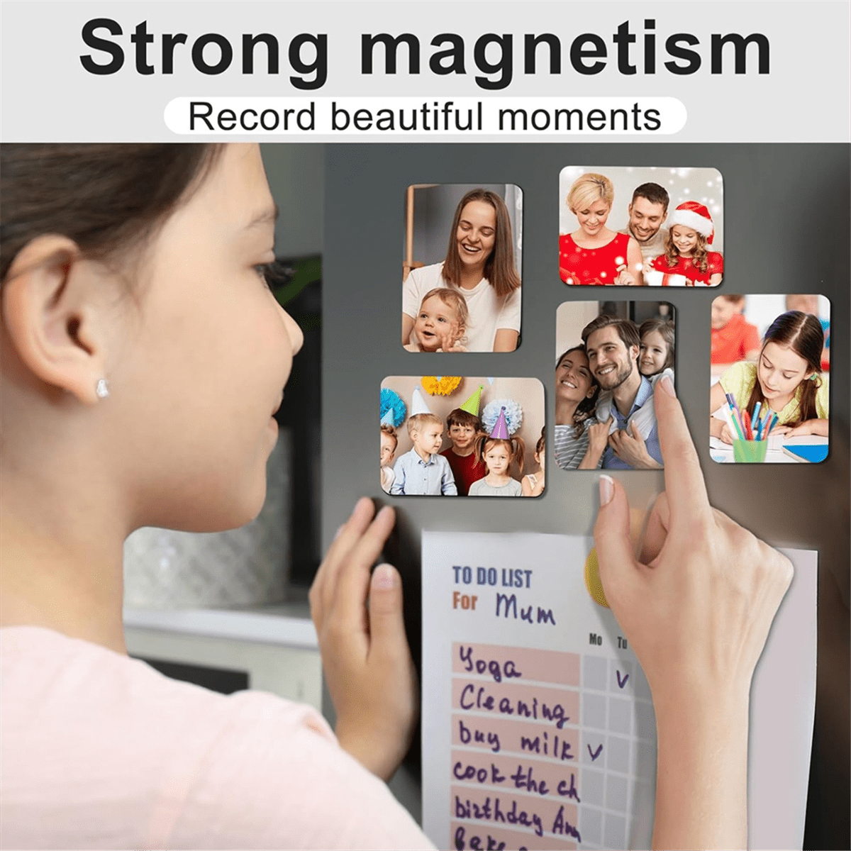 40 Pcs Sublimation Magnets Blank 3.5 X 2.3 Inch Personalized Fridge Refrigerator Magnets Blanksc for Kitchen Decorative