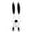 Black, variant on Pisexur Easter Bunny Decorations Spring Decor Easter Decoration Bunny Easter Decoration Living Room Props Ornaments Rabbit Decoration Home Easter Basket Stuffers for Kids