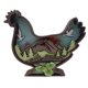 thumbnail image 4 of Ornamento de escritorio de pollo Ornamento coleccionable Figura de arte de la madera Escultura de escritorio para sala de estar encimera la casa de la, 4 of 9