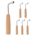 thumbnail image 1 of OULII 6Pcs Lyre Harp Tone Tuning Wrench Light Yellow with Stable Unique Design, 1 of 8
