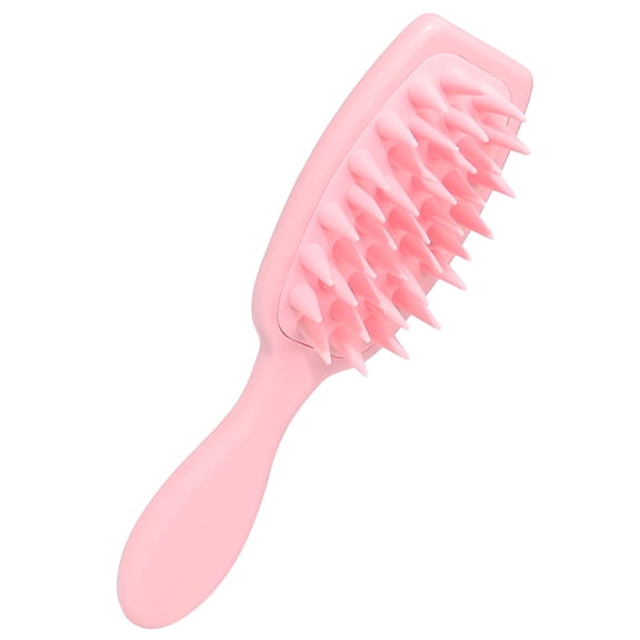 ACDANC Hair Shampoo Massage Comb Home Tool Cleaning Scalp Scratcher (Pink)