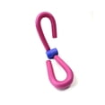 thumbnail image 4 of Entraîneur de Cuisse Multifonctionnel Rose Rouge - PVC, Mousse & Rigide Construction à Ressort pour Exercice Post-Partum Plancher Pelvien, Modelage des Hanches & Yoga – Design Compact 27*16*11cm, Poids Net 350G, 4 of 6