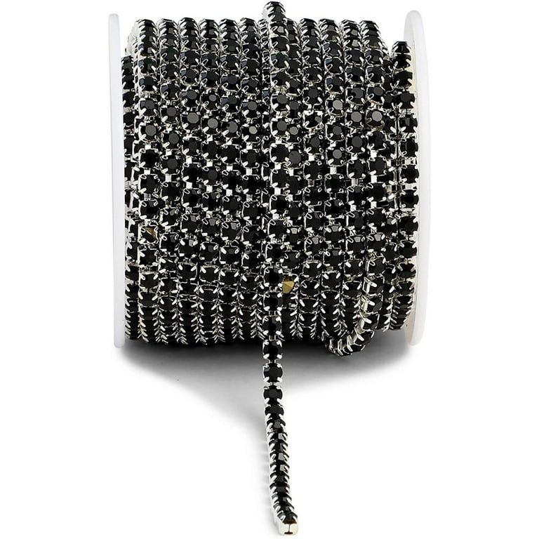 20x30mm Black Diamond Teardrop Sew-on Rhinestones w/ Metal Setting – Hai  Trim & Feathers
