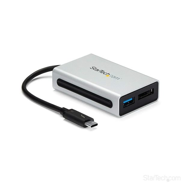 StarTech.com Thunderbolt 3 eSATA Adapter with USB 3.1 (10Gbps) - C to USB Adapter - Thunderbolt 3 to 3.0 Hub (TB3ESATU31) - Walmart.com