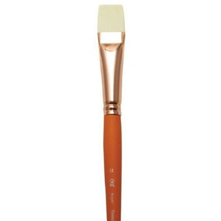 ROYAL BRUSH R7500B12 VIENNA BEST SYNTHETIC BRISTLE LONG HANDLE BRIGHT (Best Paint Brush For Calligraphy)