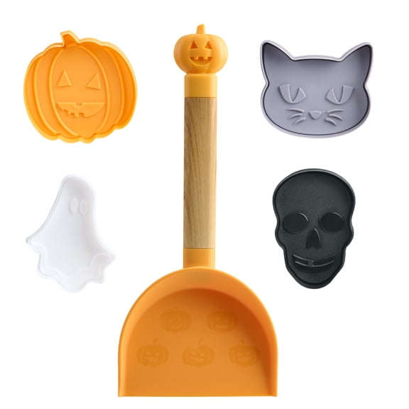 Way To Celebrate Cookie Turner Set with Halloween Cookie Cutters