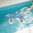 thumbnail image 1 of 2 piezas de rociador de agua Spray juguete Dinosaurio de mano, juguete de chorro de agua, juego de playa de verano, para bañeras de jardín de césped azul, 1 of 8