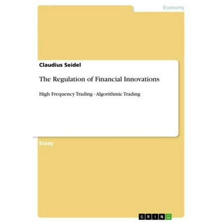 The Regulation of Financial Innovations - eBook