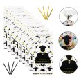 thumbnail image 4 of NUOLUX 200pcs Graduation Party Candy Bags, Bakery Biscuit Treat Bags, Chocolate Favor Bags for Celebration, 4 of 6