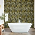 thumbnail image 6 of Ambesonne Leaf Print Peel & Stick Wallpaper for Home, Autumnal Leaves Motif, 13"x100", Khaki Fawn and Dark Grey, 6 of 6