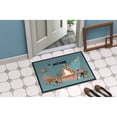 thumbnail image 4 of Red White Bull Terrier Sweet Home Indoor or Outdoor Mat 18x27 CK7980MAT, 4 of 4
