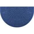 thumbnail image 1 of Aqua Shield 20260612439 24 x 39 Po Paillasson Demi-Rond - Bleu Marine, 1 of 1