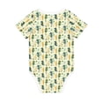 thumbnail image 2 of Daiia Seahorse Printed Unisex-Baby Short Sleeve Onesies Bodysuits Baby Climbing Clothes Soft and Comfortable Romper with Expandable Shoulder Design-6 Months, 2 of 8