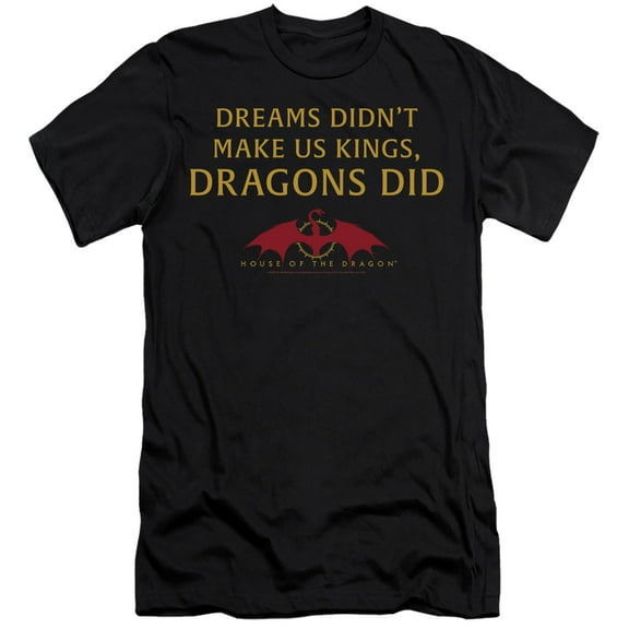 House of The Dragon, Not Dreams Unisex Adult Canvas Brand T Shirt