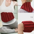 Microwavable Heating Pad & Wrap for Lower Back Neck and Shoulder Muscle Pain Relief Red