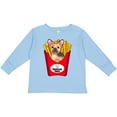 thumbnail image 3 of Inktastic Cute Frenchie in French Fries Boys or Girls Long Sleeve Toddler T-Shirt, 3 of 5