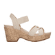 thumbnail image 1 of Sandalias Modare Mujer Beige Casual Plataforma 7cm beige 23.5, 1 of 10