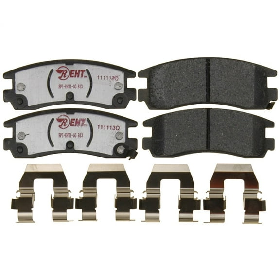Raybestos EHT714H, Hybrid Brake Pad Set, Rear Brake, Fit for 2005-2000 Buick LeSabre Models