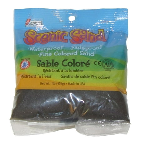 UPC: 0036061144841 | Activa Scenic Sand 1 lb. Deep Black