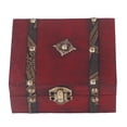 thumbnail image 2 of Keepsake Box, Wooden Treasure Chest Wide Application Natural Cedarwood  For Rings, 2 of 8