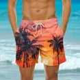 thumbnail image 2 of Turilly Men's Summer Shorts Shorts Cargo CasualSummer Loose Beach Shorts Pocket Swimming Pants L, 2 of 6
