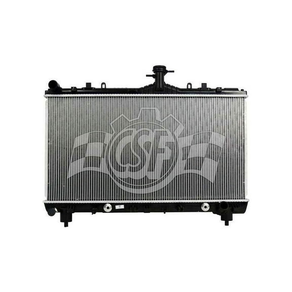 CSF 3836 1 Row Plastic Tank Aluminum Core Radiator