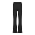 thumbnail image 7 of FAHXNVB Girl's Flare Leggings Elastic Waisted Yoga Pants with Pocket Bootcut Dance Casual Athletic Kids Bell Bottoms 5-16 Years, 7 of 7