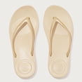 thumbnail image 3 of Chanclas FitFlop IQUSHION ergonómicas para mujer, color dorado, 3 of 8