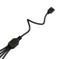 thumbnail image 4 of FLhrweasw Divisor Ventilador Chasis ARGB 30 Cm 1 A 2/3/4 para Ventiladores Tira PC (negro 1 A 4), 4 of 9