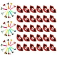 thumbnail image 4 of 30pcs Plastic Whistles Cartoon Cheerleading Whistles Birthday Party Whistles, 4 of 8