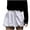 White, variant on yillto Womens Skirts High Elastic Waist Puff Ruffle Hem Short Skirt Summer Cute Mini Skirts Dress