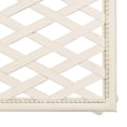 thumbnail image 5 of vidaXL Garden Chaise Lounge 50.4" Metal Antique White, 5 of 6
