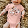 thumbnail image 2 of Spooky Things Shirts and Bodysuits for Baby and Toddler Youth Girls Halloween Outfits Peach Bodysuit 24 Months, 2 of 2