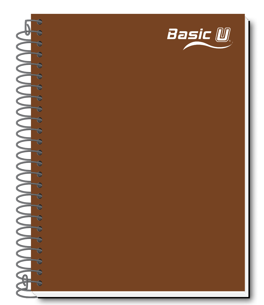 Top Star Basic U 5 Subject Wirebound Notebook Hard Cover Small Various Designs