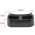 thumbnail image 2 of JeCar Rear Cup Holder Floor Console Mounted Drink Holder Rear Seat Storage Organizer Interior Accessories for 2018-2021, 2 of 5