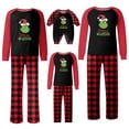 thumbnail image 1 of Pijamas navideños a juego Grinch - TKing Fashion 2024 Nuevos conjuntos de pijamas navideños familiares a juego Grinch, pijamas navideños navideños para parejas, adultos y niños, 18 Meses, 1 of 4