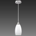 thumbnail image 1 of Lámpara colgante Viinew Mini Glass de 4.72 pulgadas, soplada a mano, color blanco leche, 1 of 9