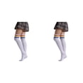 thumbnail image 3 of Minnieouse Medias pantimedias coloridas calcetería calcetines largos Iris calentador muslo alto regalos para carnaval mujer vestido fiesta tipo 19 Tipo 19 2piezas Minnieouse CBP381243, 3 of 6