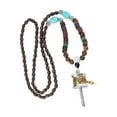 thumbnail image 4 of Colgante Largo Collar Amuleto Oración Rueda Encantos Cadena Para Regalo De San Valentín, 4 of 9