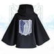 thumbnail image 4 of Anime uniforme Unisex capa Cosplay disfraz verde negro con capucha chaquetas de punto Ndcxsfigh libre de BPA, 4 of 5