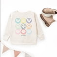 thumbnail image 4 of SmileyWorld Wink Rainbow Swirl - Youth Graphic Sweatshirt, 4 of 9