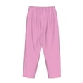 thumbnail image 5 of Kll Womens Pink Print Pajama Pants Soft Pajama Bottoms For Women Cozy Lounge Pants, 5 of 9