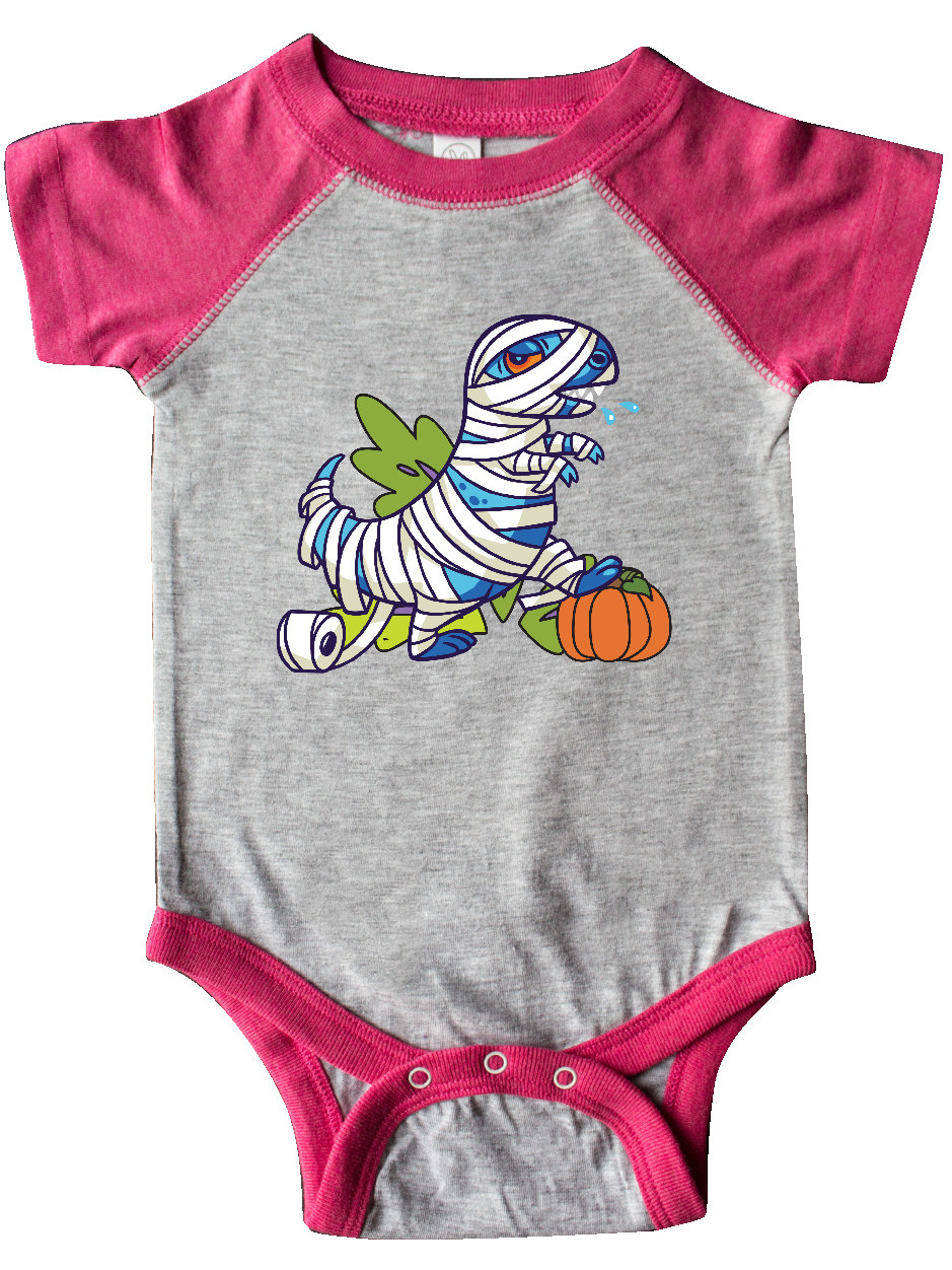 Inktastic Inktastic Halloween Dinosaur Mummy Infant Creeper Unisex Walmart Com Walmart Com