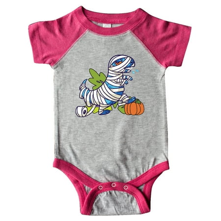 

Inktastic Halloween Dinosaur Mummy Gift Baby Boy or Baby Girl Bodysuit