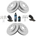 thumbnail image 2 of Front & Rear Ceramic Disc Brake Pads & G-Coated Rotor Kit for GM Truck SUV BKA15055 Fits select: 2009-2017 CHEVROLET TRAVERSE, 2007-2016 GMC ACADIA, 2 of 8