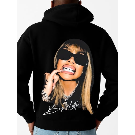 Big Latto Hoodie graphic hoodies mens long sleeve black Spring Summer Outdoor & Home Wear high quality Unique Design Unisex Shirt Cotton tshirts