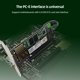 thumbnail image 1 of Adaptador de disco duro M.2 NVMe NGFF Tarjeta de expansión NVME 32Gbps Tarjeta aceleradora SSD a convertidor PCI-E, 1 of 5