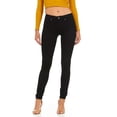 thumbnail image 2 of Cover Girl Jeans juniors plus size Perfect Mid Rise Comfy Skinny Jeans khaki black or blue, 2 of 5