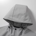 thumbnail image 5 of Mens Outdoor Jackets Lightweight Hiking Windproof Zip Up Tactical Jackets Casual Long Sleeve Workout Gym Cargo Coat, 5 of 7